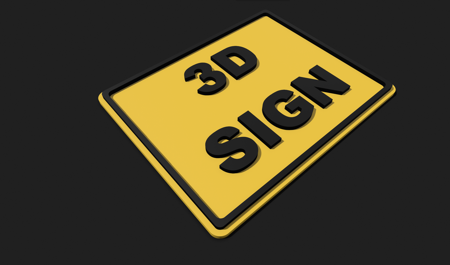 Large 3D Custom Sign