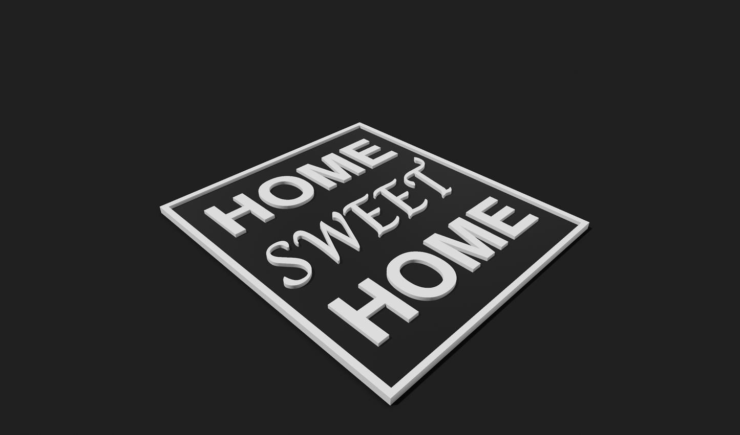 Home Sweet Home Decoration Plaque