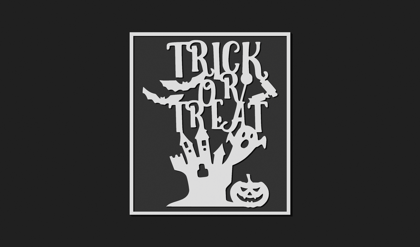 Halloween Wall Art Plaque